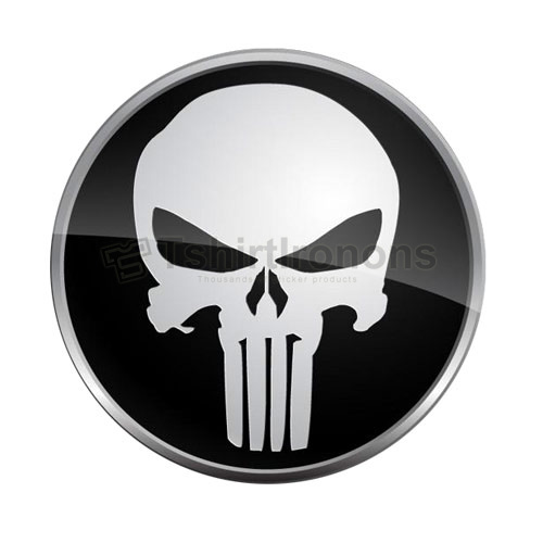 Punisher T-shirts Iron On Transfers N5078 - Click Image to Close